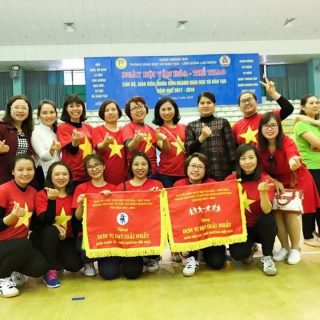 Tiểu học Lĩnh Nam giành giải Nhất trong Đại hội Thể thao ngành Giáo dục quận Hoàng Mai năm 2016 – 2017